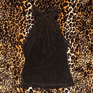 Vintage y2k Sparkly Halter top